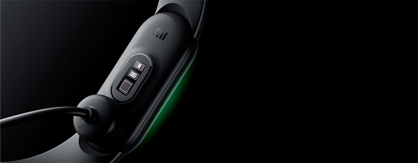 Фитнес-браслет Mi Smart Band 6 NFC с магнитной зарядкой Фитнес-браслет Mi Smart Band 6 NFC с магнитной зарядкой